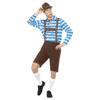Smiffys Mens Bavarian Beer Costume Set