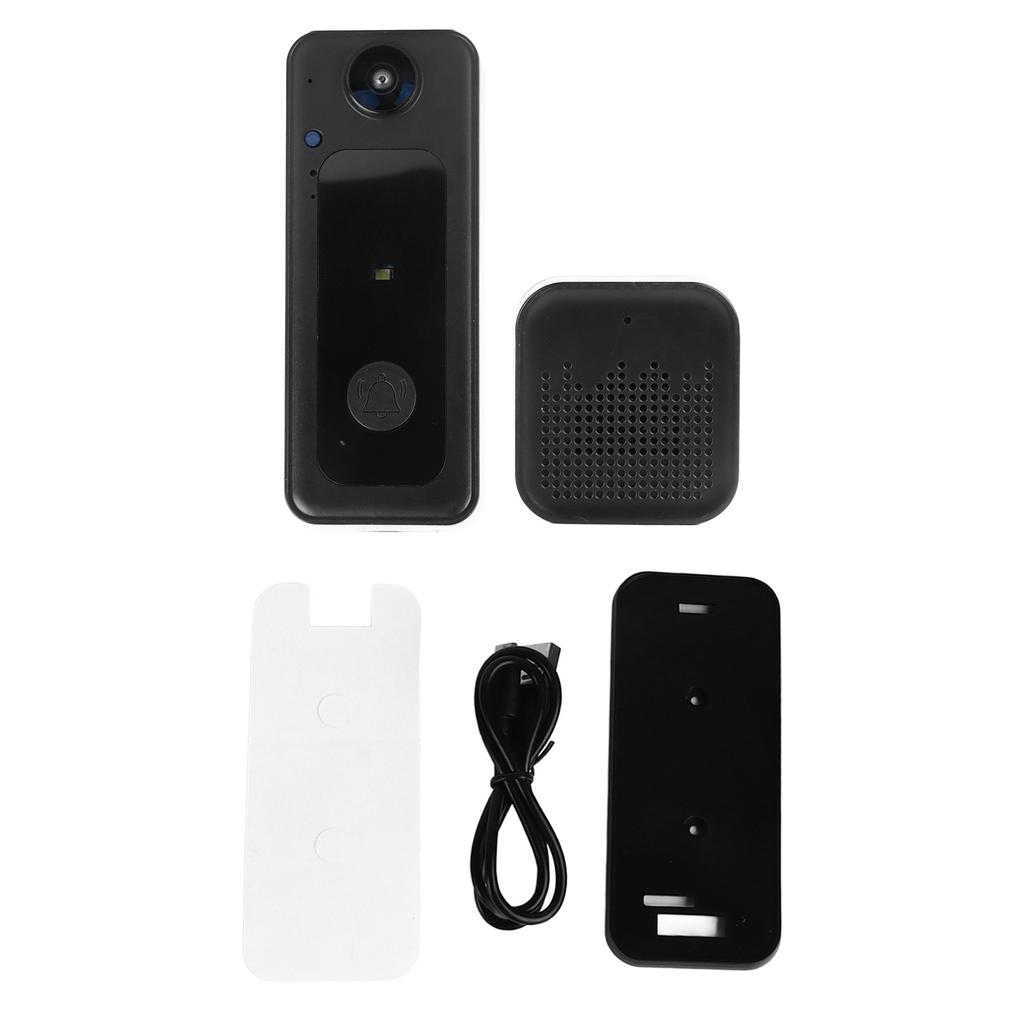 Wireless Smart Doorbell Low Power Wifi Smart Recognition Visual Doorbell for Home Security