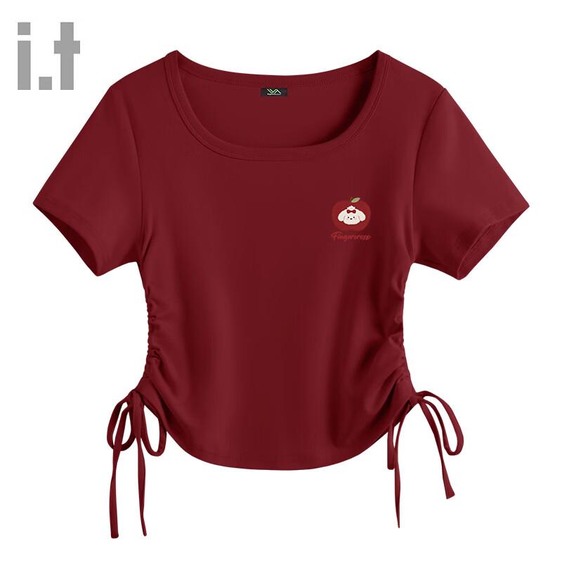 

Fingercroxx IT Women s Drawstring Slim Fit T-Shirt 2XL