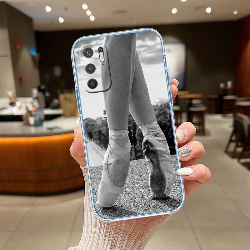 

UP12 Ballet Pointe Shoes Ballerina Case for Motorola G40 G04 G05 One Ace Action Fusion + Plus Hyper Macro Vision Zoom Motorola One Macro