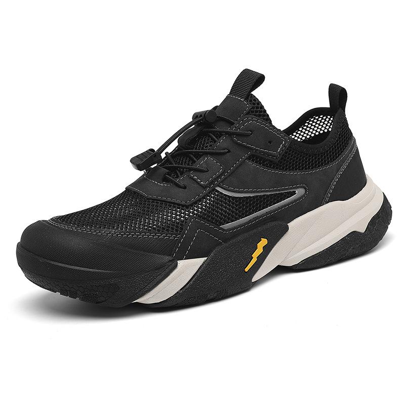 Mesh Shoes Men's 2025 Summer New Breathable Casual Sports Mesh Sandals Men's Versatile Casual Mesh Shoes