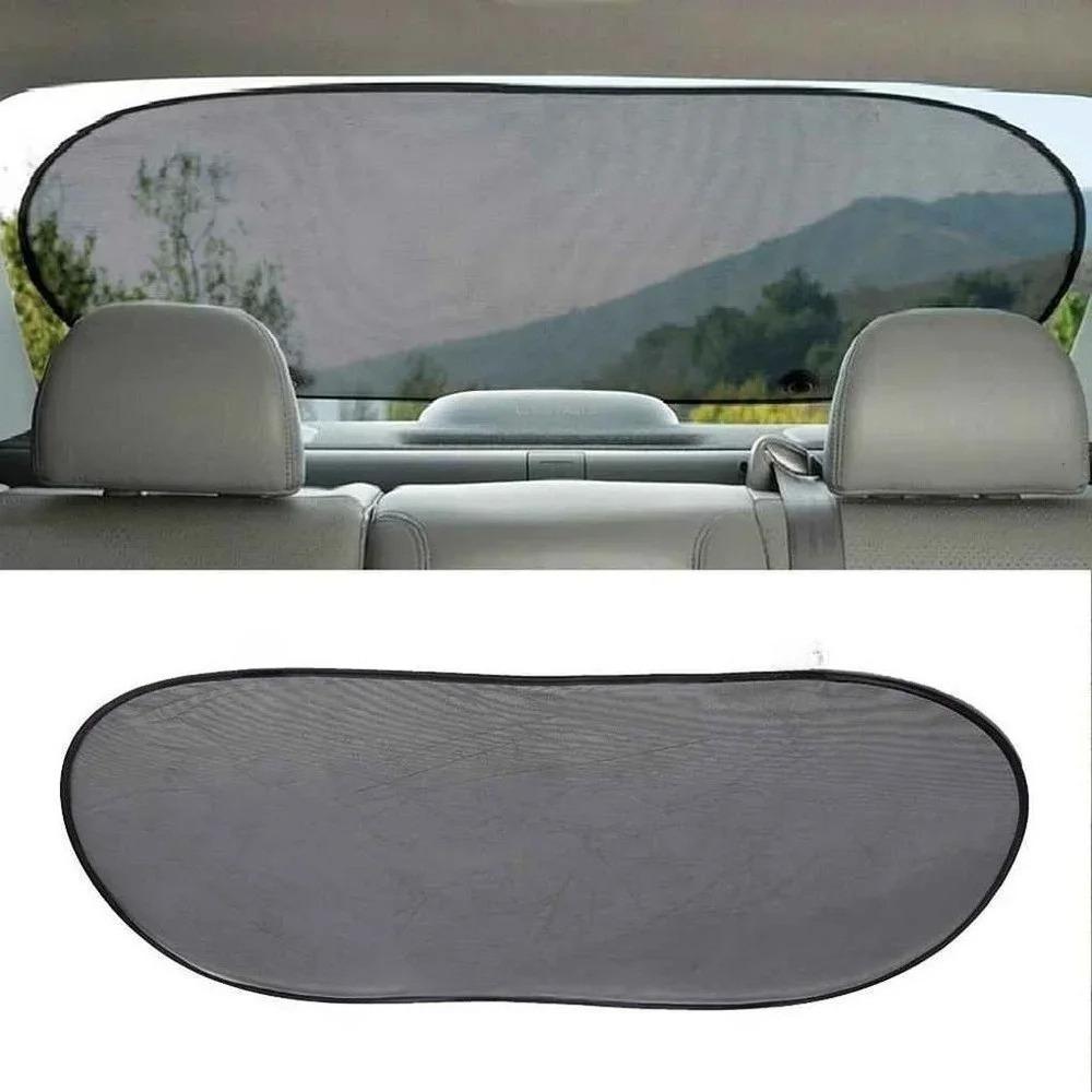 1pc/2pcs  Sun Shade Vehicle Shield Visor Protection Back Car Window Shade Mesh Sunshade Screen Heat Insulation UV Protection