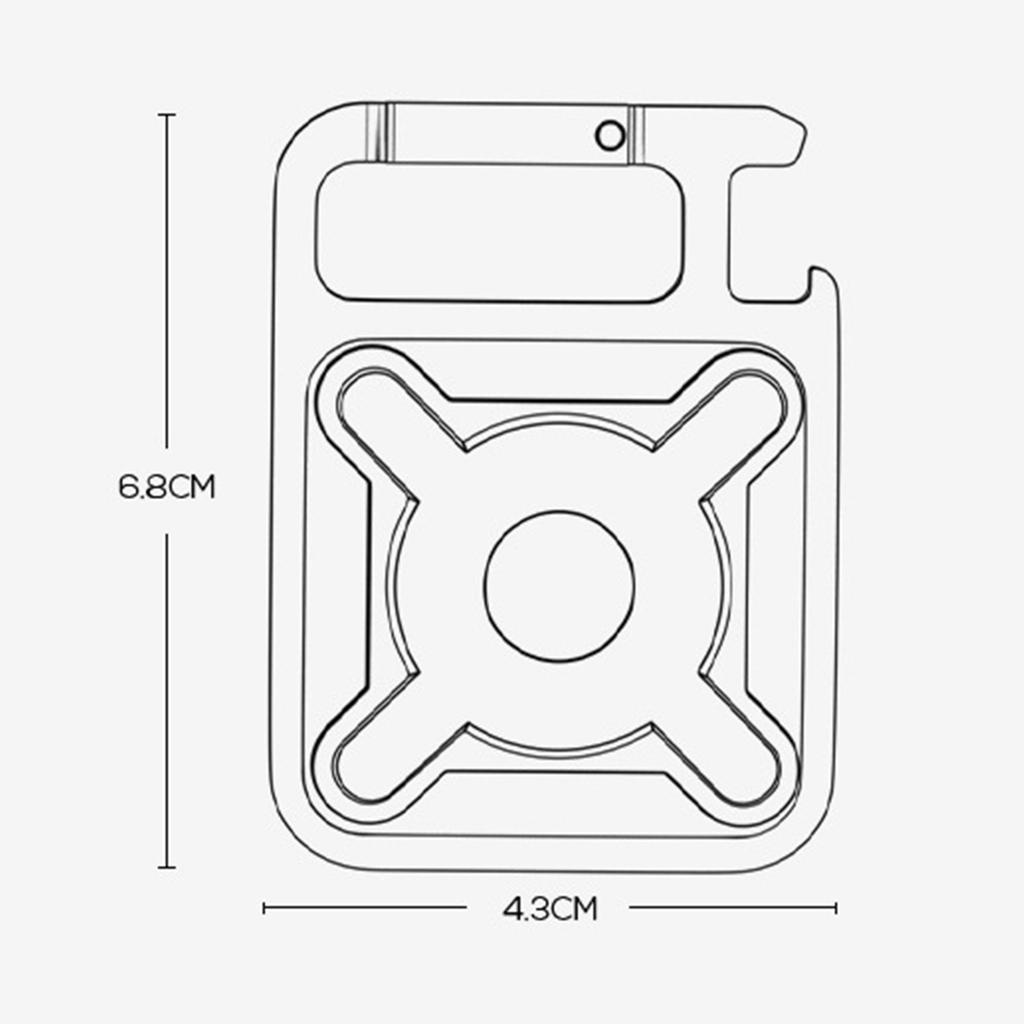 Portable Mini Work Lamp Aluminum Alloy Strong Magnetic Emergency Lamps Floodlight Outdoor Camping Light