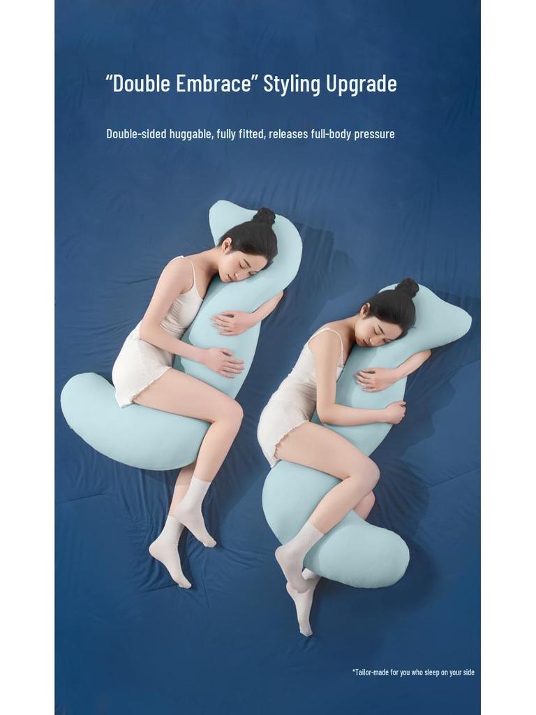 Fumei A-Class Seahorse Pillow: Removable, Washable, Large Side-Sleeping Bolster with 48-Hour Delivery, Suitable for All Seasons