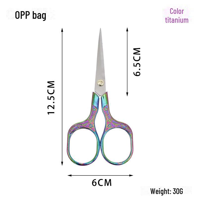 

Ножницы из нержавеющей стали в стиле ретро «Цветок сливы»: Идеально подходит для украшения окон, вышивки, вырезания из бумаги, обрезки ниток и ручного творчества.