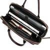 TS JYL laptop bag,Genuine Leather Women Handbag Fit 13 14 Inch Laptop Crossbody Shoulder Bag