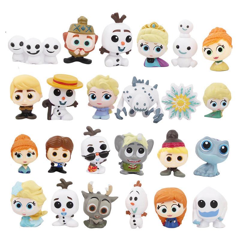 

Frozen Elsa Pvc Toy Figures Set With Collectible Designs For Kids Play And Gift