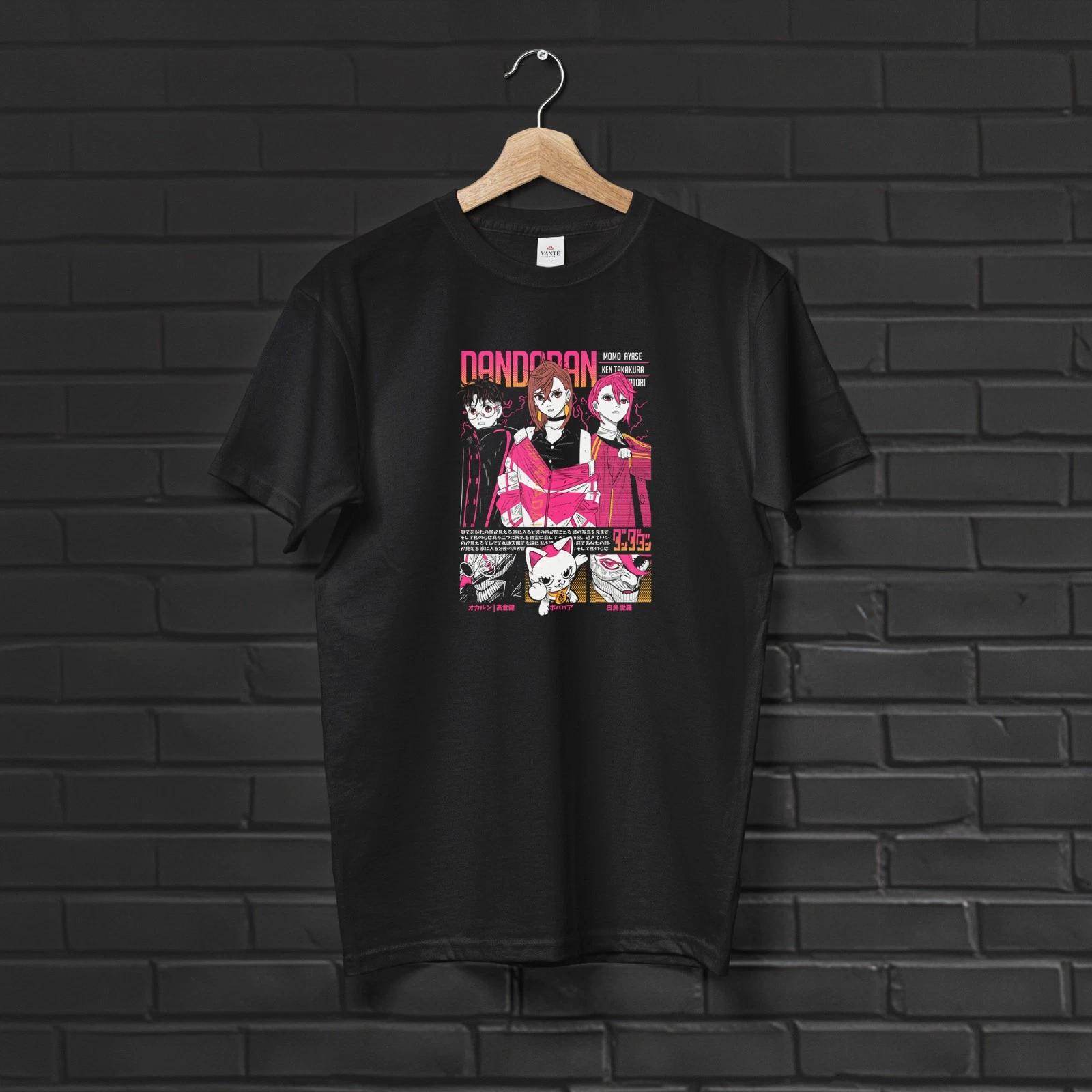 

Momo Ayase & Ken Takakura Dandadan T-Shirt Graphic Tee Mens Unisex Cotton XL