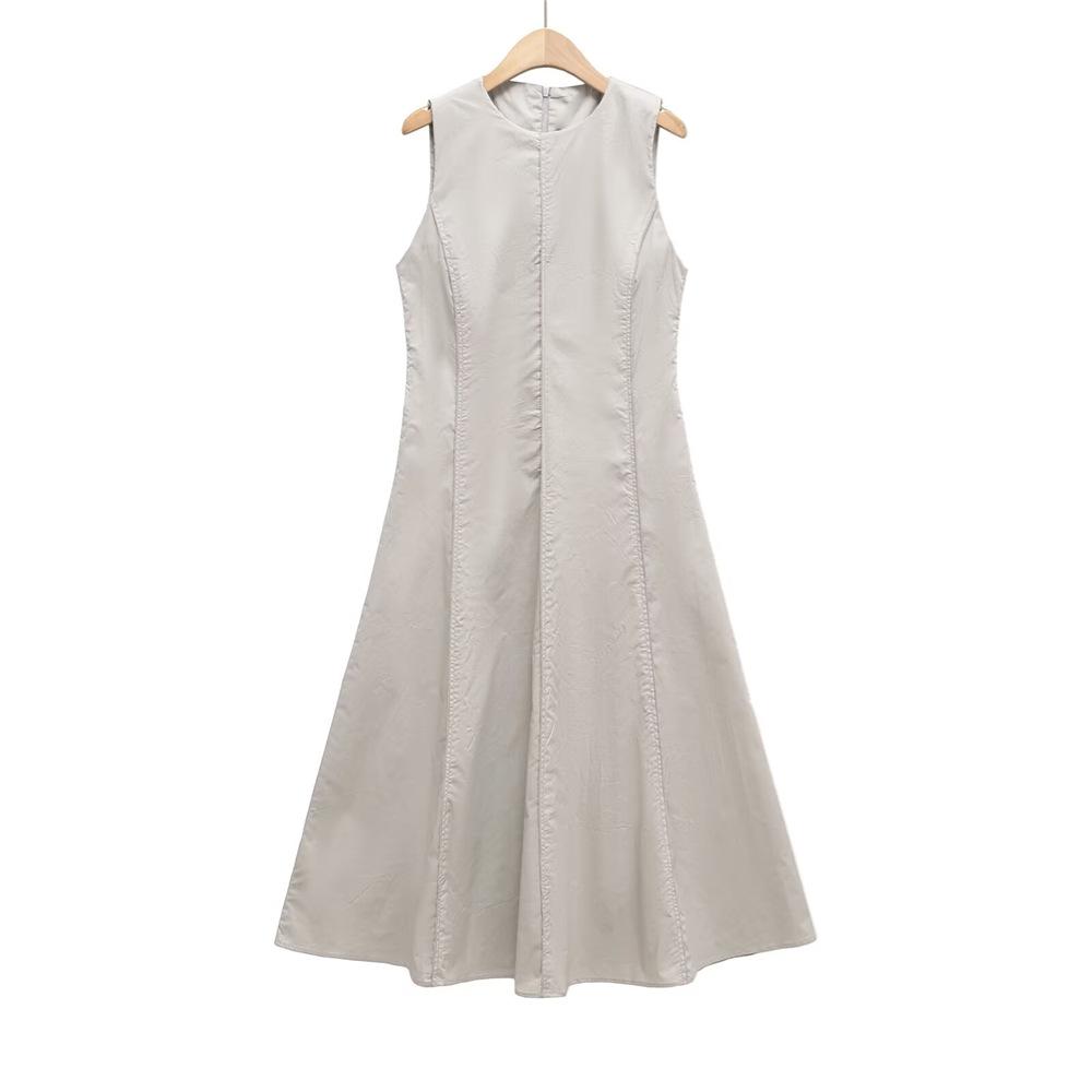 

2025 Spring/Summer Women s Loose Casual Sleeveless Dress Extra Small