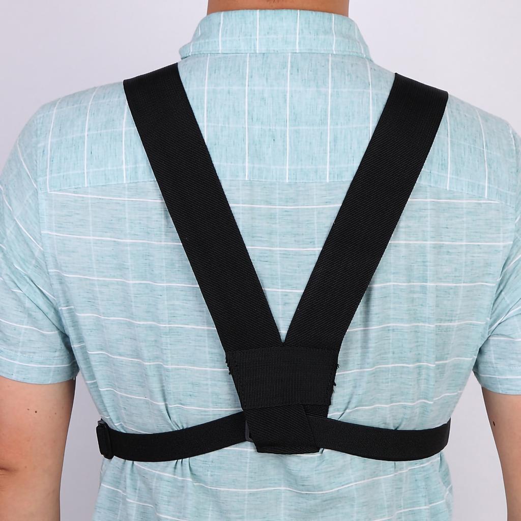 Radio Shoulder Holster Nylon Radio Chest Pack Pouch Shoulder Bag for Factory Security