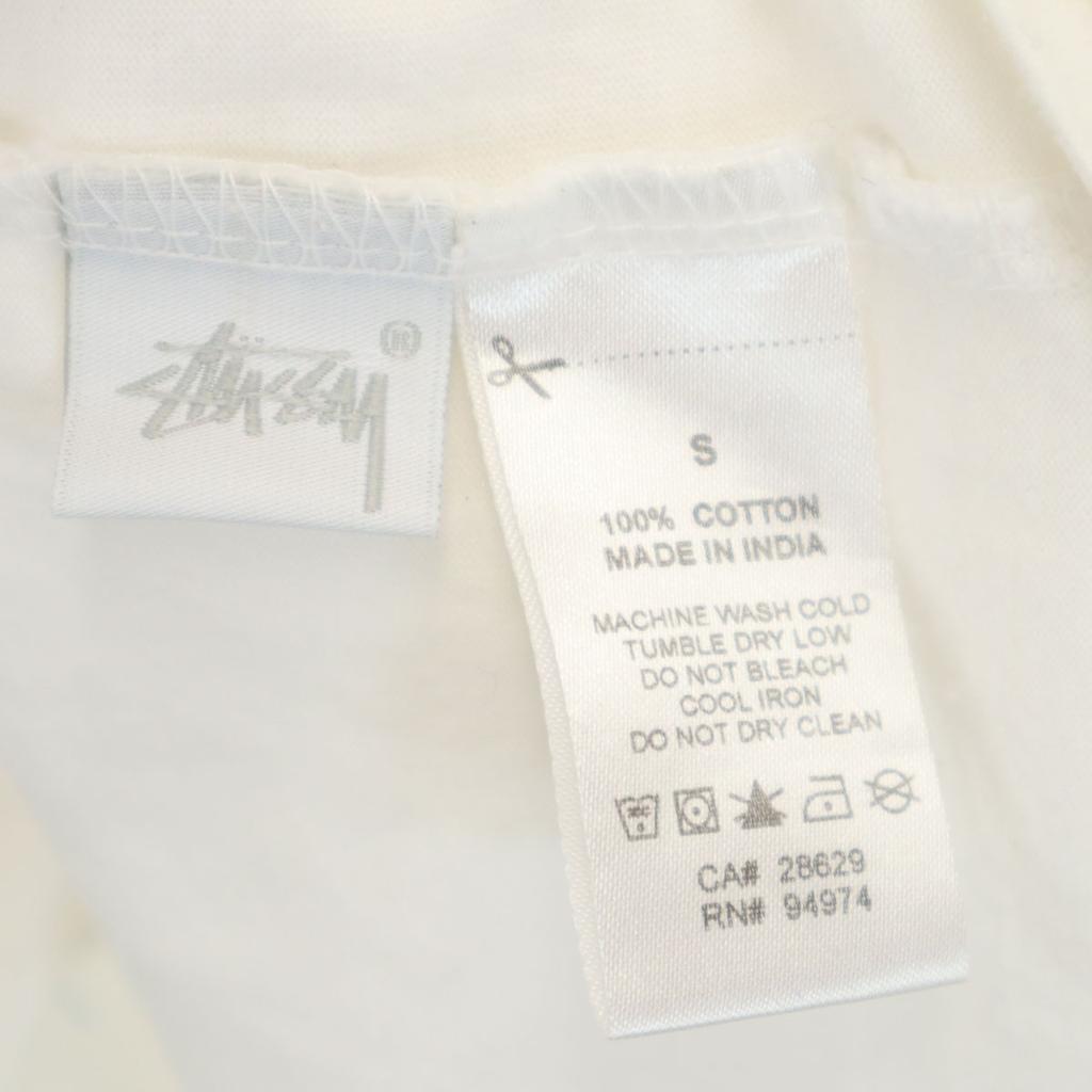 Stussy Short Sleeve With Pocket T-shirt S White Men's Used