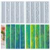 Bookmark Resin Molds Rectangle Transparent Resin Molds Silicone Bookmark Mold for DIY Art Crafts Jewelry Making Molds