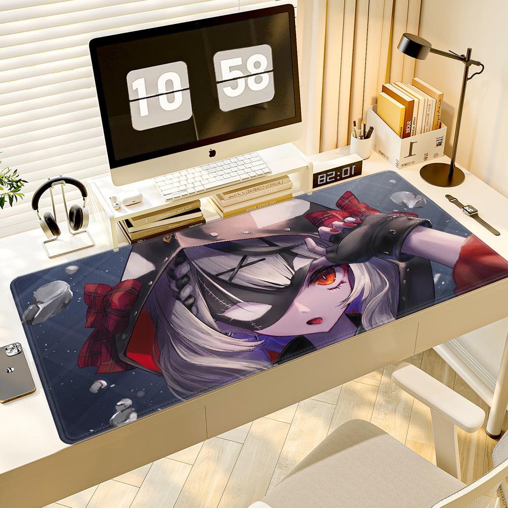 Anime Desk Mat Hololive Sakamata Chloe Large Mousepad Keyboard Extended Pads Kawaii Girl Mouse Pad Office Pc Rubber Mouse Mats