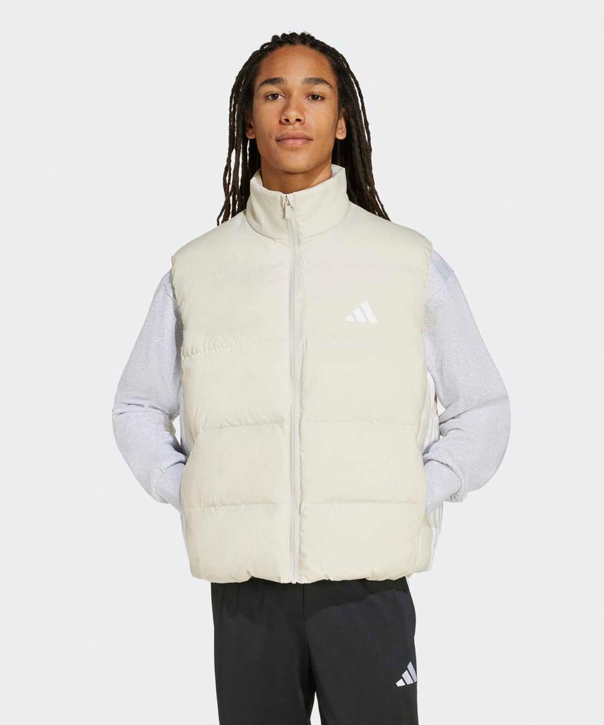 Adidas Climawarm 3-Stripe Puffer Down Vest - Ivory / Jm4079