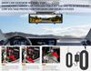 4K Dual Dash Cam with HD Night Vision, WiFi, Front & Rear Lenses, Reversing Assist, and Touchscreen