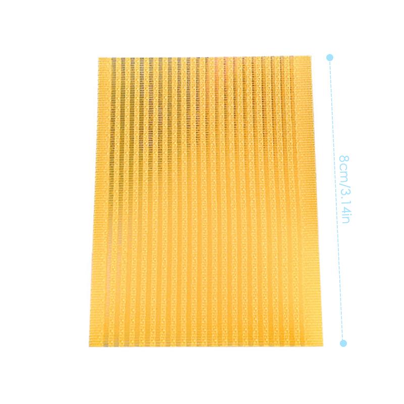 10 Stück/Packung Friseur Paste Haaraufkleber Keine Spuren Greifer Friseur Greifer Haarhalter Haarstyling Schneiden Tragbarer Magischer Aufkleber