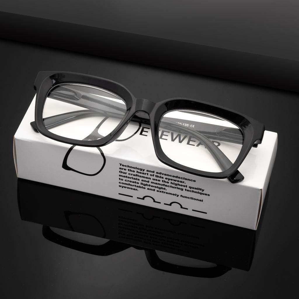 2PCS Anti Blue Light Square Reading Glasses Women Spring Hinge Presbyopic Glasses Diopters 1 1.5 2 2.5 3