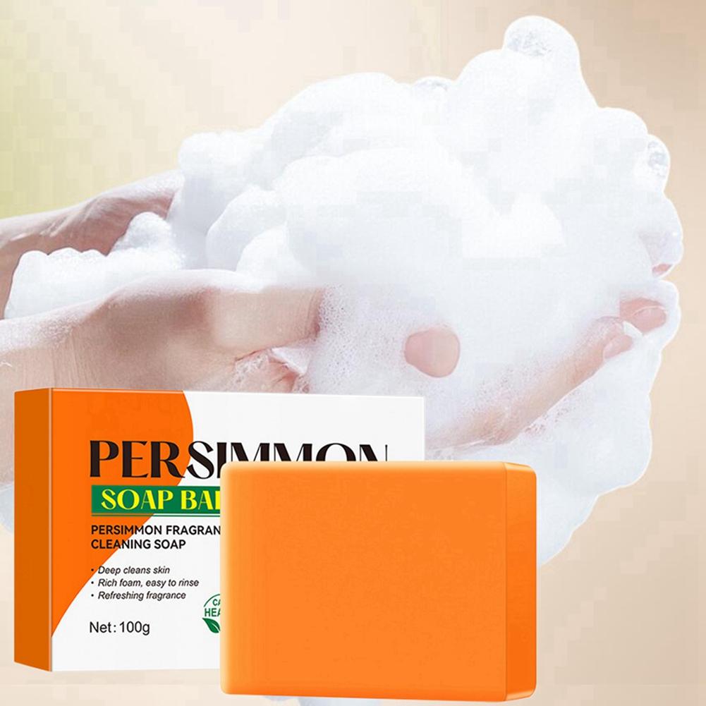 Persimmon Fragrance Cleaning Soap Nourishing Skin Soap