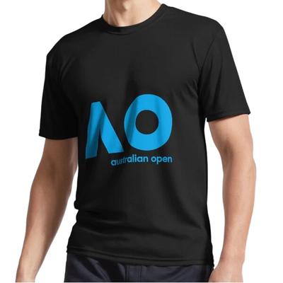 Nuova T-shirt AO Active Logo Australian Open Divertente Taglia dalla S alla 5XL