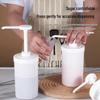 KFC-Style Syrup & Sauce Bottle: Condensed Milk & Sugar Pump for Milk Tea Shops