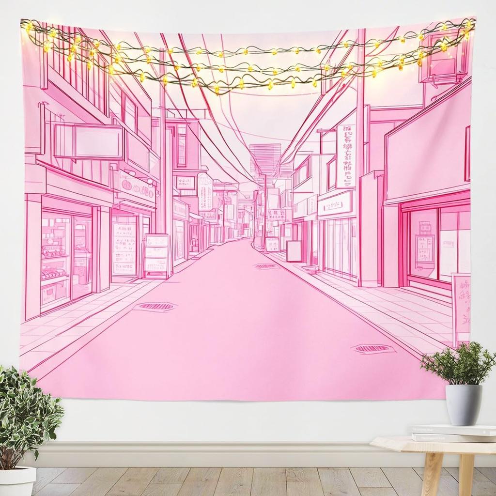Japanese Wave Tapestry Kids Ocean Wave Sunset Wall Hanging For Boys Girls Teens Japanese Ukiyoe Mount Wall Blanket Sea Waves