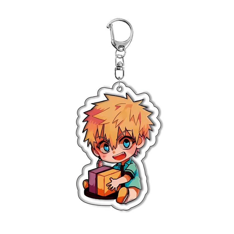 Layered Hanako-kun Acrylic Keychain Pendant Anime Figurine 