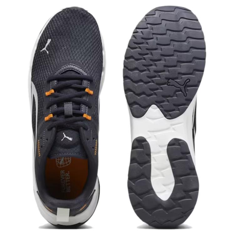 New PUMA Stride 'Black Orange' 389422-08