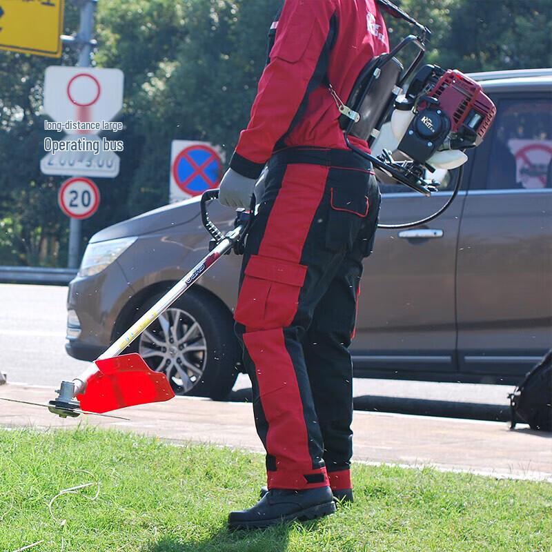 KAZZ GX50-1 4-Stroke Gasoline Brush Cutter CN Plug (adapter Included)
