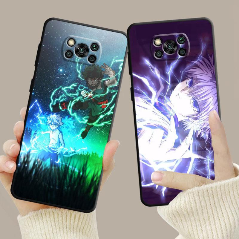 Hunter ×Hunter Killua Zoldyck For Xiaomi Poco X3 Nfc X4pro X5 M3 For Mi 12 13 11 10 10t 8 Note10 Lite 11ultra 11t Pro F1 Cover