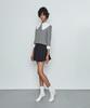 MAKE A TOAST Flare Skirt Black