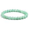 Fine Aaa Natural Burmese Green Jade Round Beads Bracelets Women Stone Jewelry Gemstone Souvenir Gift Idea Handmade Strand BraceletsFashion Wrist
