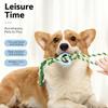 New Rubber and Rope Aggressive Chewersdurable Dog Toystugof War Dog Toys, Small Dog Tooth Extraction Chew Toyseasy To Cleananti Bite Materials, Sturdy
