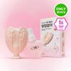 TANGLE ANGEL Cupid Bürste Pfirsich Rosa Set (+Haarparfüm, Schlüsselanhänger)