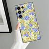 Funda Handyhülle Case für Samsung Galaxy S26 Ultra S25 Plus S20 Ultra S24 Note 20 8 9 10 S23 S10 S9 S21 FE Frische Blumen