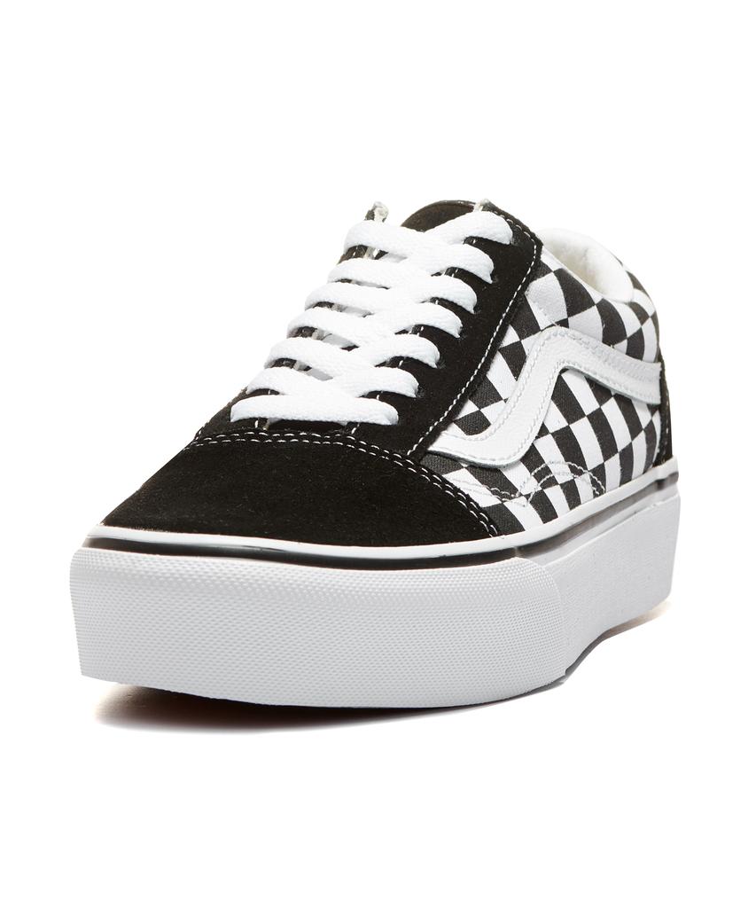 Vans Old School פלטפורמה - (לוּחַ שַׁחְמָט) שחור:לבן / Vn0A3B3Uhrk1