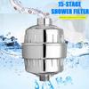 1/2'' Water Treatment Softener Chlorine Removal 15 Stage Bath Water Purifier Bathroom Shower Filter NEW