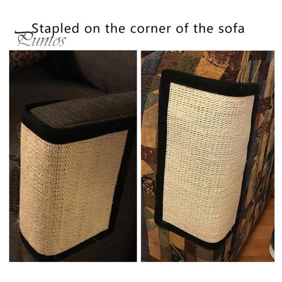 

Когтеточка для кошек Охлаждающая подставка для когтеточек с большой поверхностью Игровая подушка из сизаля Сохраните свой диван Когтеточка с кошачьей мятой Двойная загрузка высокой плотности