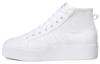 Nizza Wmns Originals Platform Mid 'Triple White' Donna FY2782