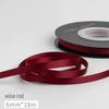 5mm Doppelseitiges Polyester-Blumen-Geschenkband für Haaraccessoires, Kuchendekoration und Sträuße