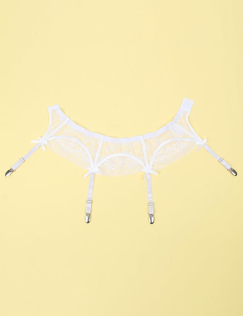 Jartieră Mare 4 Jartieră Florală Sexy Mireasă Negru [ohyeahlady] Curea, Dantelă, Mărime, Jartieră pentru Femei, Ajustabilă, Jartiere, Curele, Vară, Anti-Transpirație,