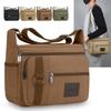 Durable Canvas Crossbody Bag with Multiple Pockets – Stylish & Practical Shoulder Bag for Men and Women