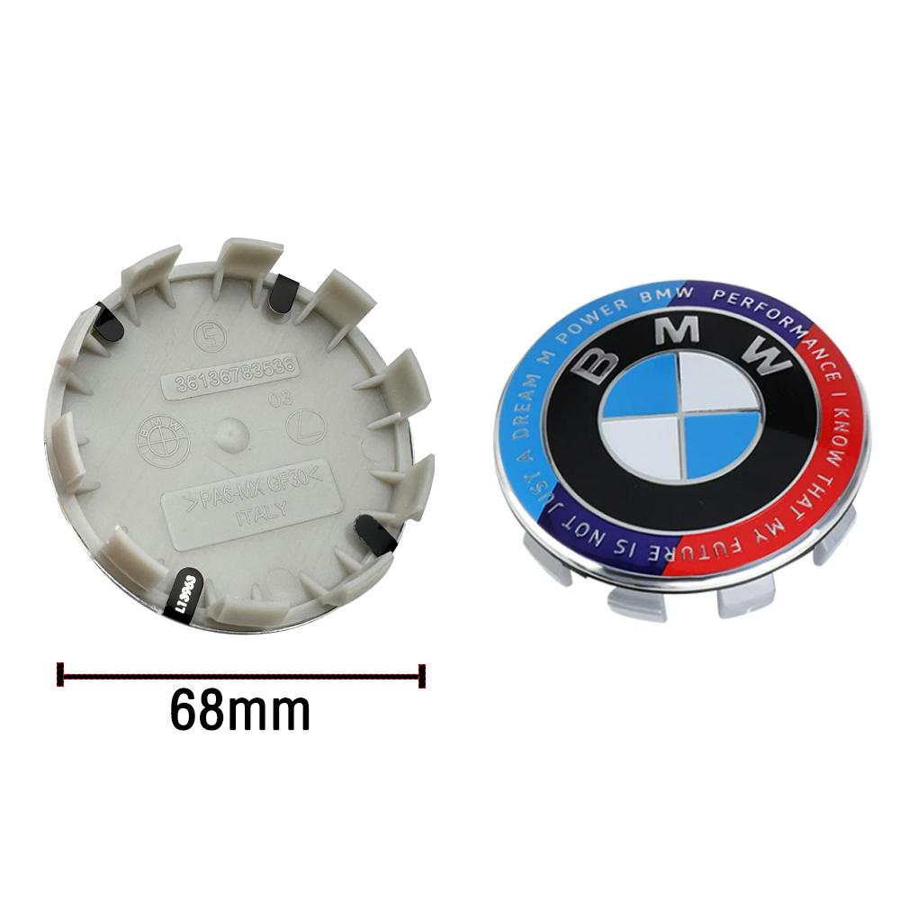 For BMW 5G31ABS 4Pcs 68mm 56mm For Bmw Min E36 F20 E46 E39 E38 E90 E60 E87 E34 E53 X3 X5 X6 M2 M Accessories Car Wheel Center Hub Caps Cover