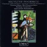CD PENDERECKI, K. - VIOLINKONZERT (1976)/C  C285931A Orfeo 1993 Germany Classical Used