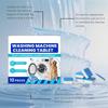 12PCS Washing Machine Cleaner Tablets For Bathroom Front Top Load Washer Deep Clean Powerful Stain Removal Odor Eliminator Tools