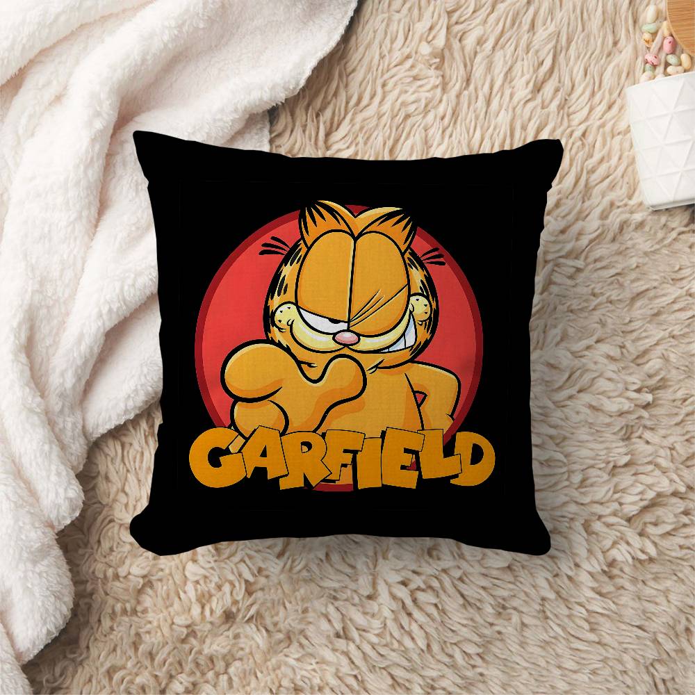 

Anime GGarfield Cute Cat Personalized picture text home decorative pillows Household Gifts xcm 30x30 cm