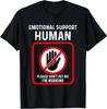 Emotional Support-Human Halloween Costume Do Not Pet Me T-Shirt