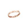 Lloyd 360-Degree Flat Heart Pattern 14K Gold Ring Lrs20053G