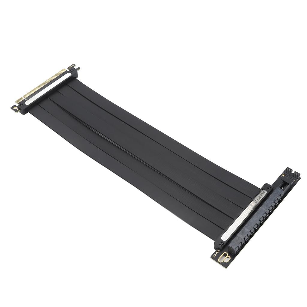 PCIE4.0 X16 Extension Cable High Speed Shielding GPU Riser Cable Flexible Right Angle for 3090ti 3090 3070ti 3070