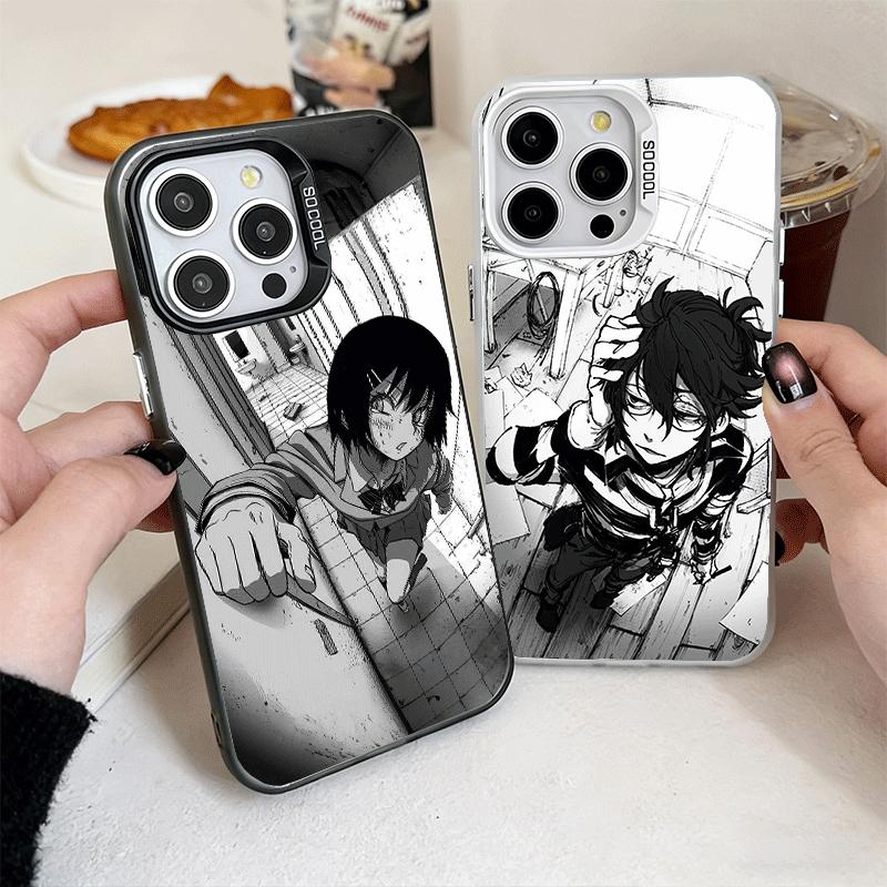 Ultimate Perspective Anime Soft Phone Case for iPhone 15 16 17 Pro Max 17Air 16E 14 Plus 13 12 Mini Shockproof Cover Back Shell