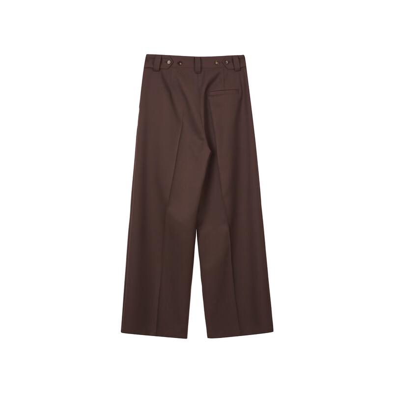 LESS 2024 Autumn Loose Wide-Leg Commuter Pants